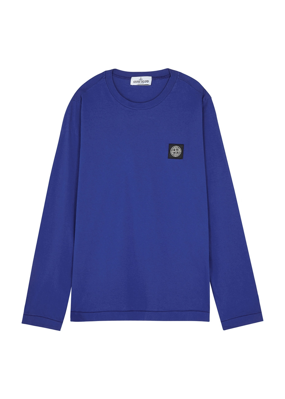 Stone Island Cotton top (10-12 Years) - Blue - 10 Years