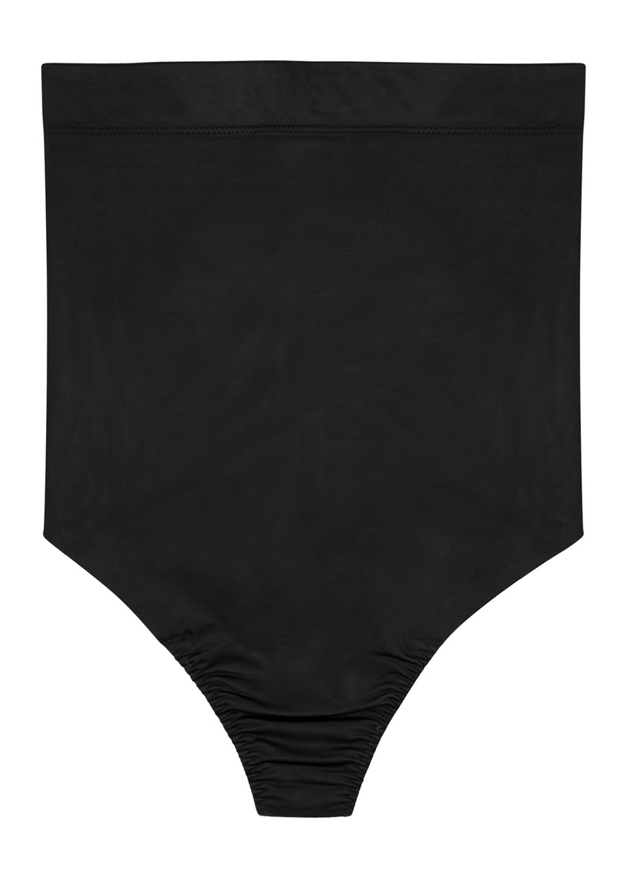 Spanx Suit Your Fancy High-waisted Thong - Black - XS