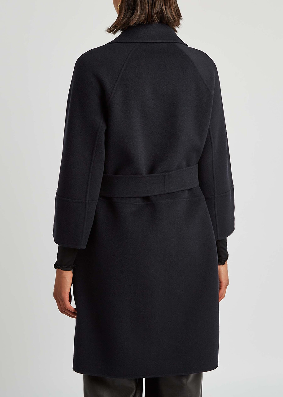  S Max Mara Arona Wool Jacket - Navy - 4 