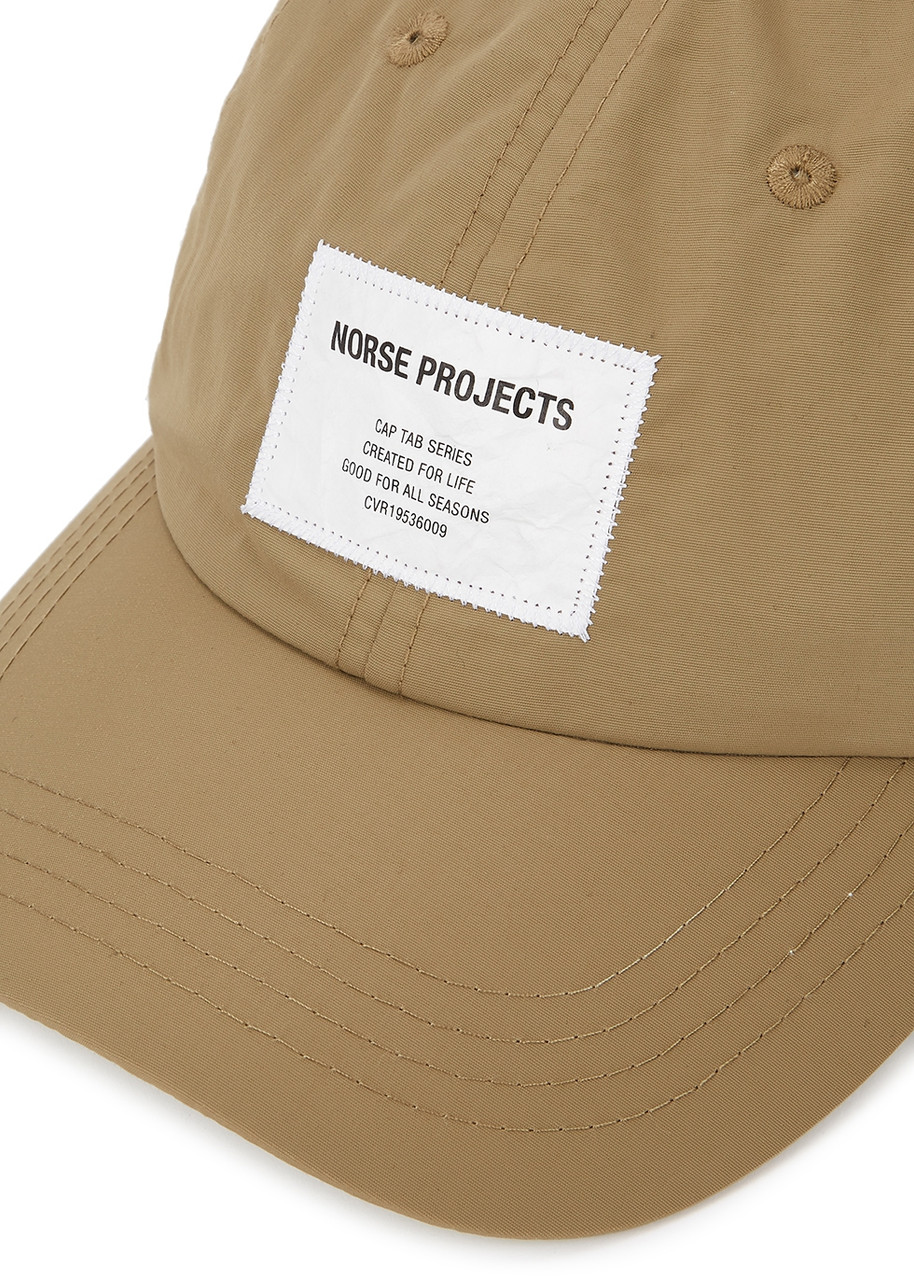  Norse Projects Logo Nylon Cap - Camel 