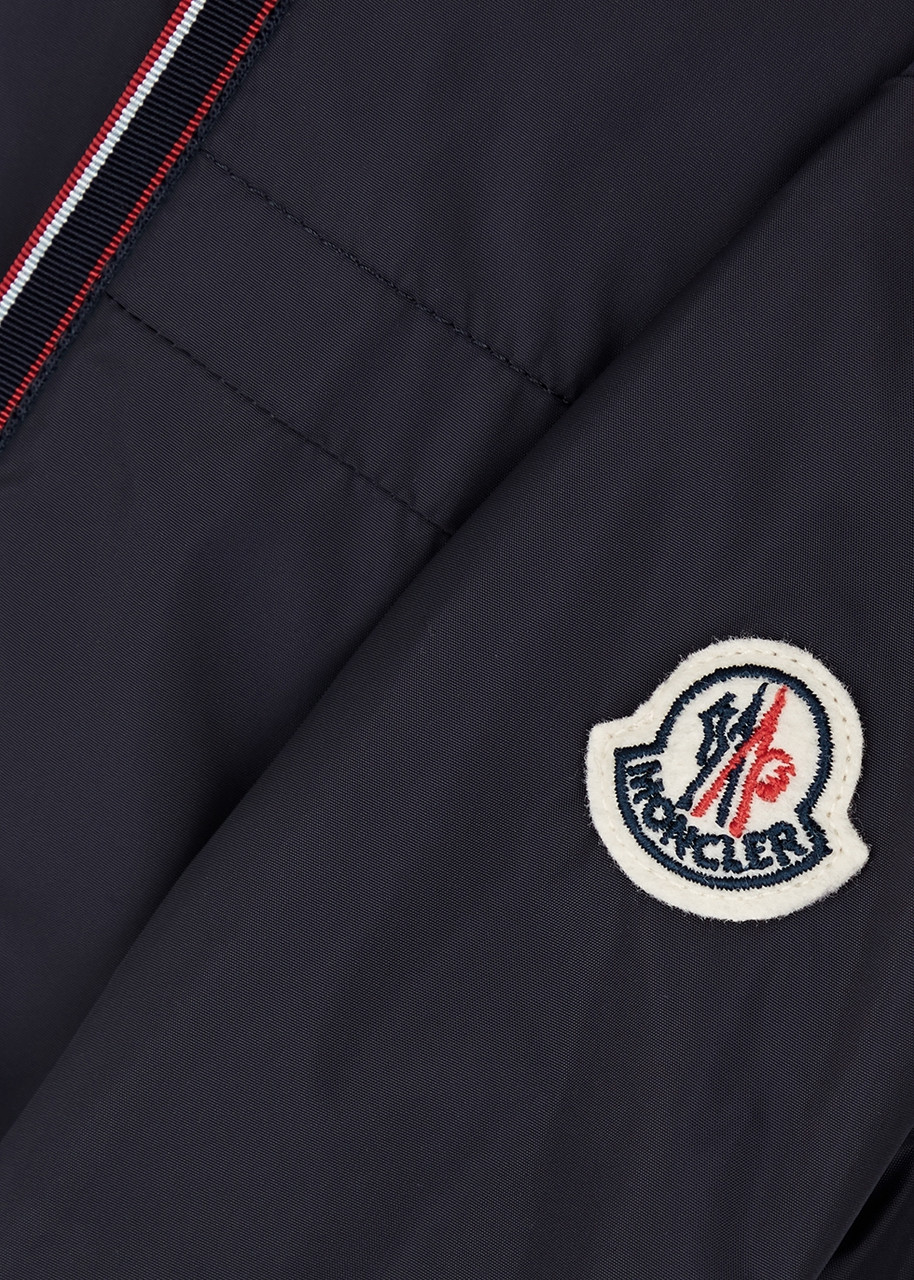  Moncler Kids Anton Navy Shell Jacket 