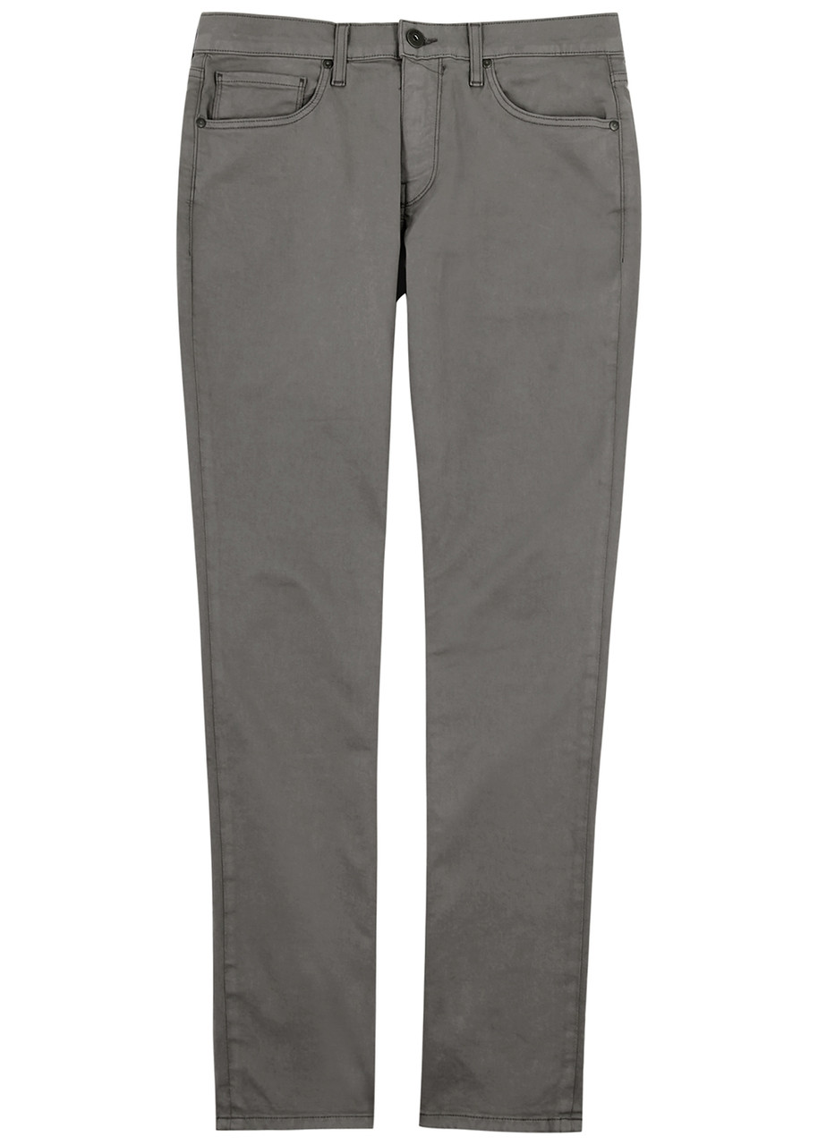 Paige Federal Grey Straight-leg Jeans - W32