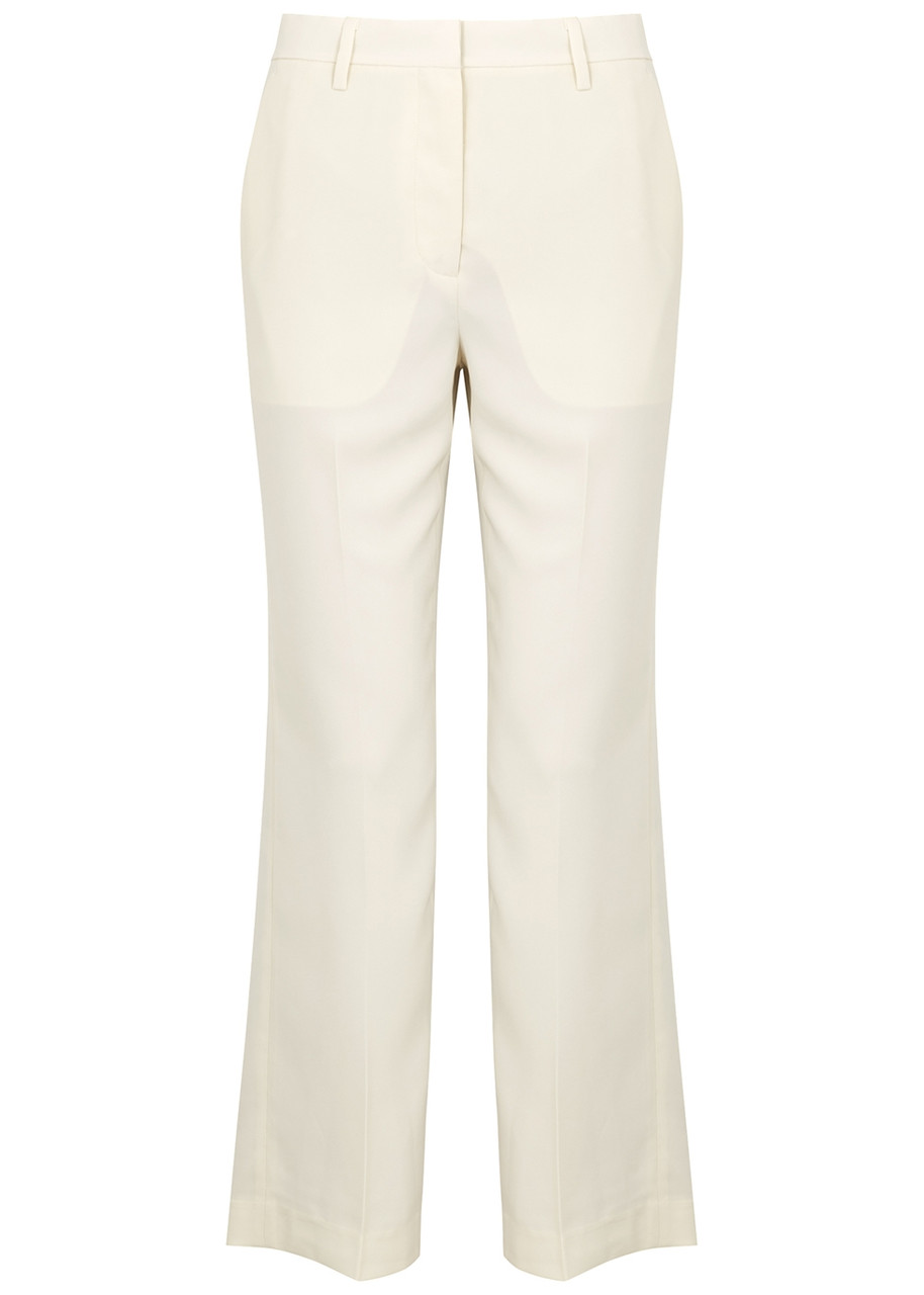 Day Birger Et Mikkelsen Classic Lady Gabardine Trousers In Ivory