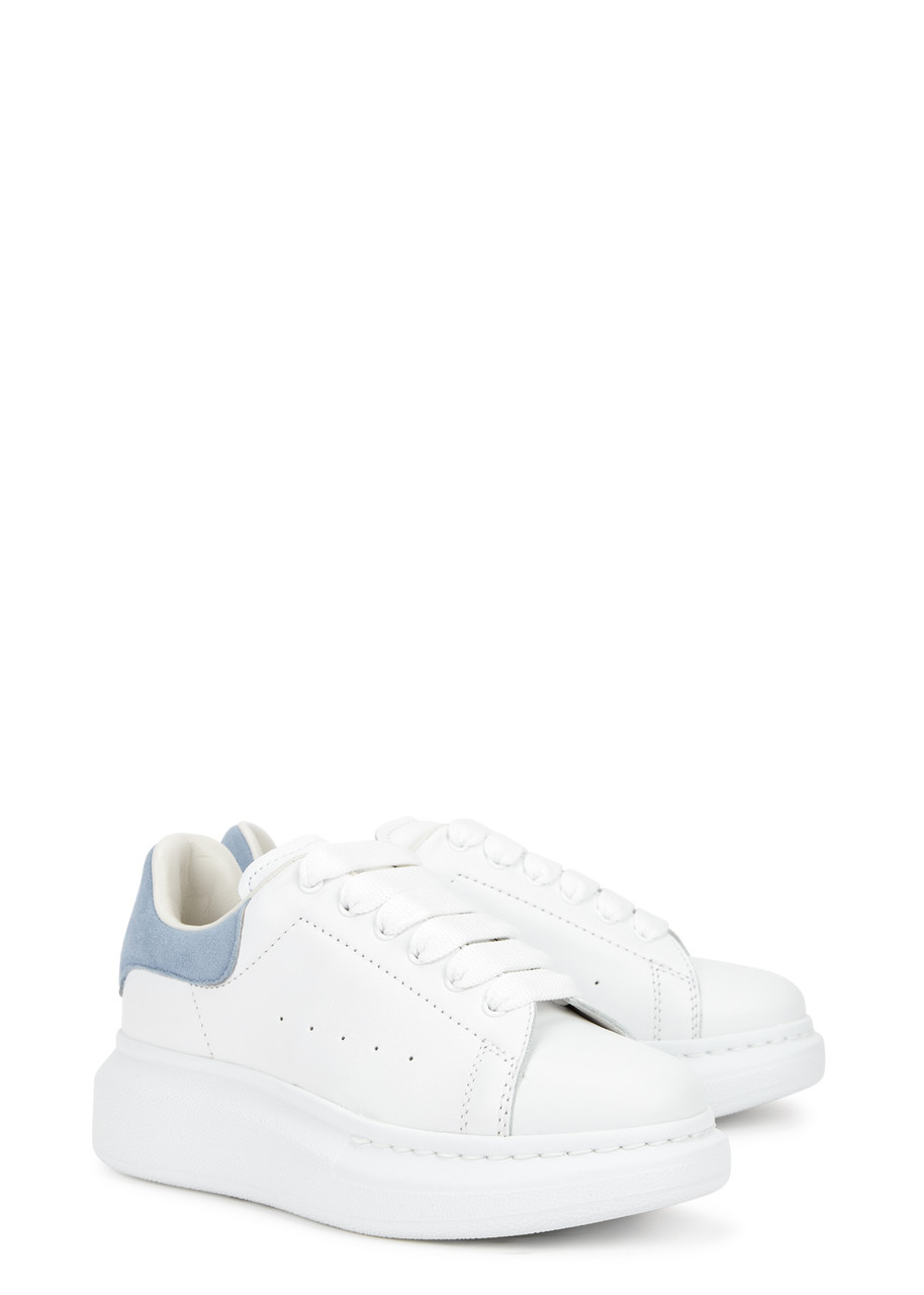  Alexander Mcqueen Kids Oversized Leather Sneakers - Multicoloured - 13kkidswea 