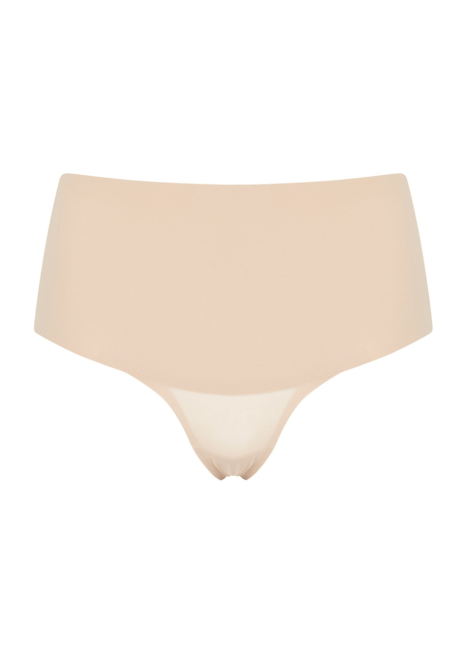 Spanx Undie-tectable High-rise Smoothing Thong In Nude