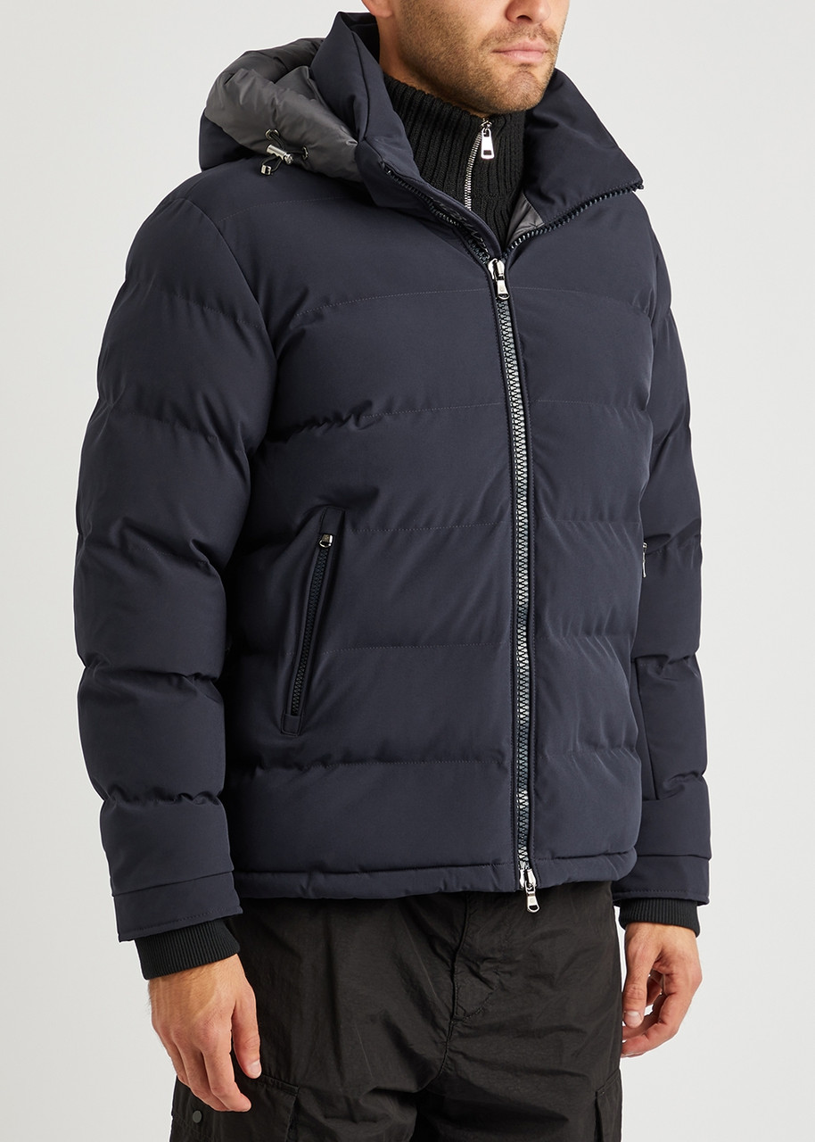  Sandbanks Core Quilted Matte Shell Jacket - Navy - S 