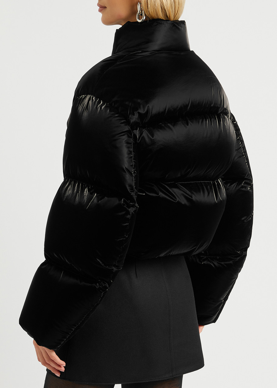  Khaite Fulman Quilted Shell Jacket - Black - M 