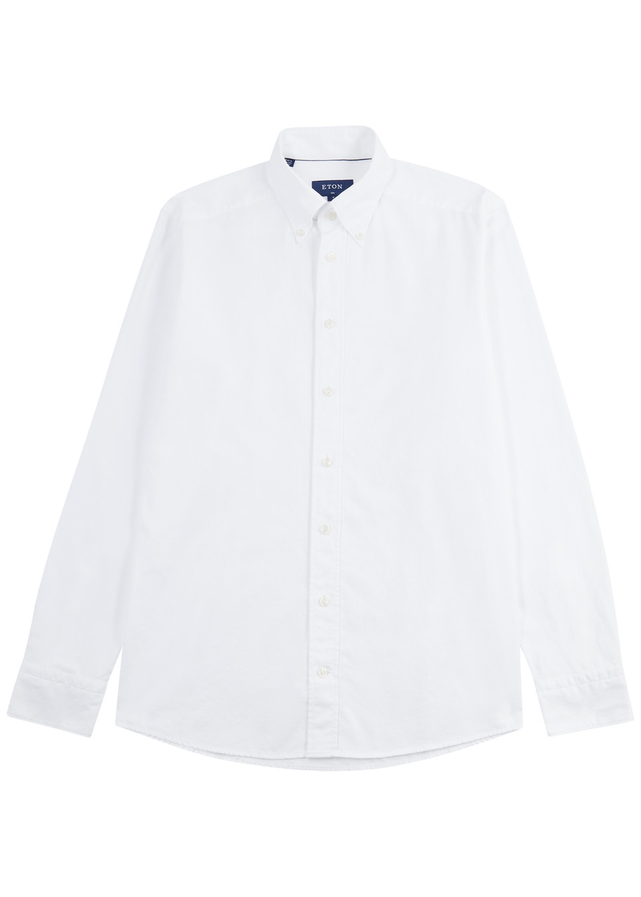 Piqué Cotton Oxford Shirt