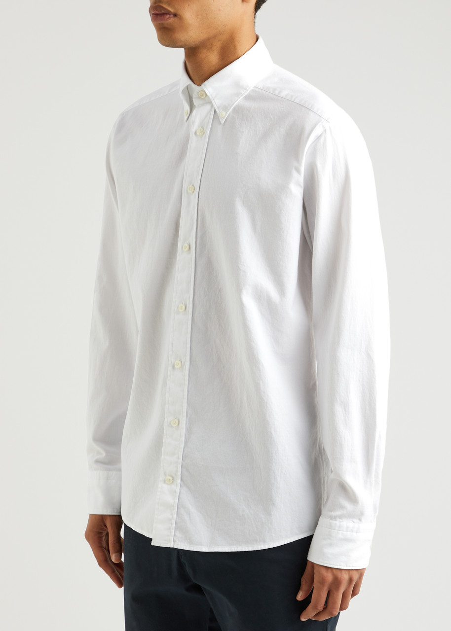 ETON ETON PIQUÉ COTTON OXFORD SHIRT
