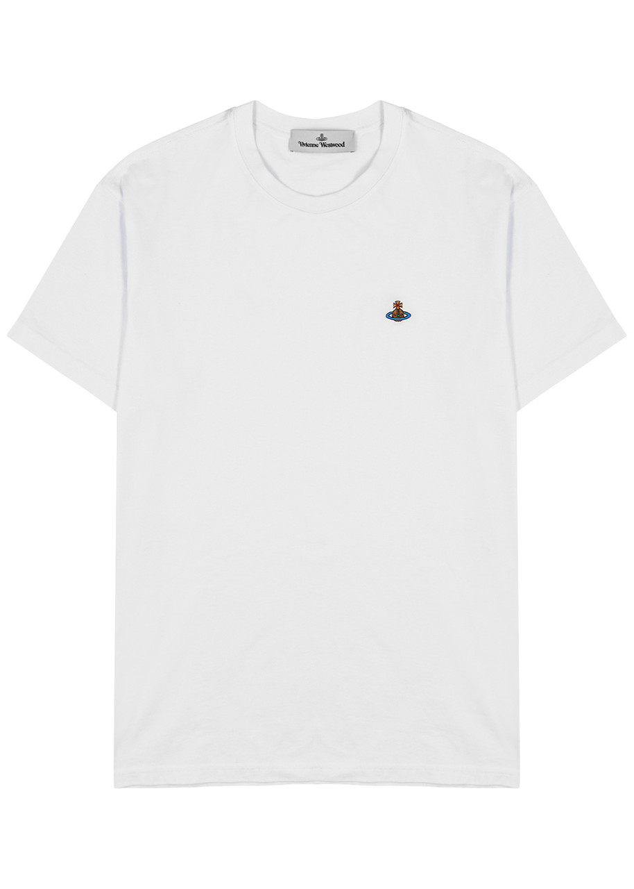 Vivienne Westwood Logo Cotton T-shirt - White
