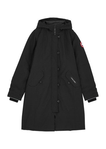 CANADA GOOSE KIDS Brittania black hooded Arctic-Tech parka CANADA GOOSE KIDS Brittania black hooded Arctic-Tech parka