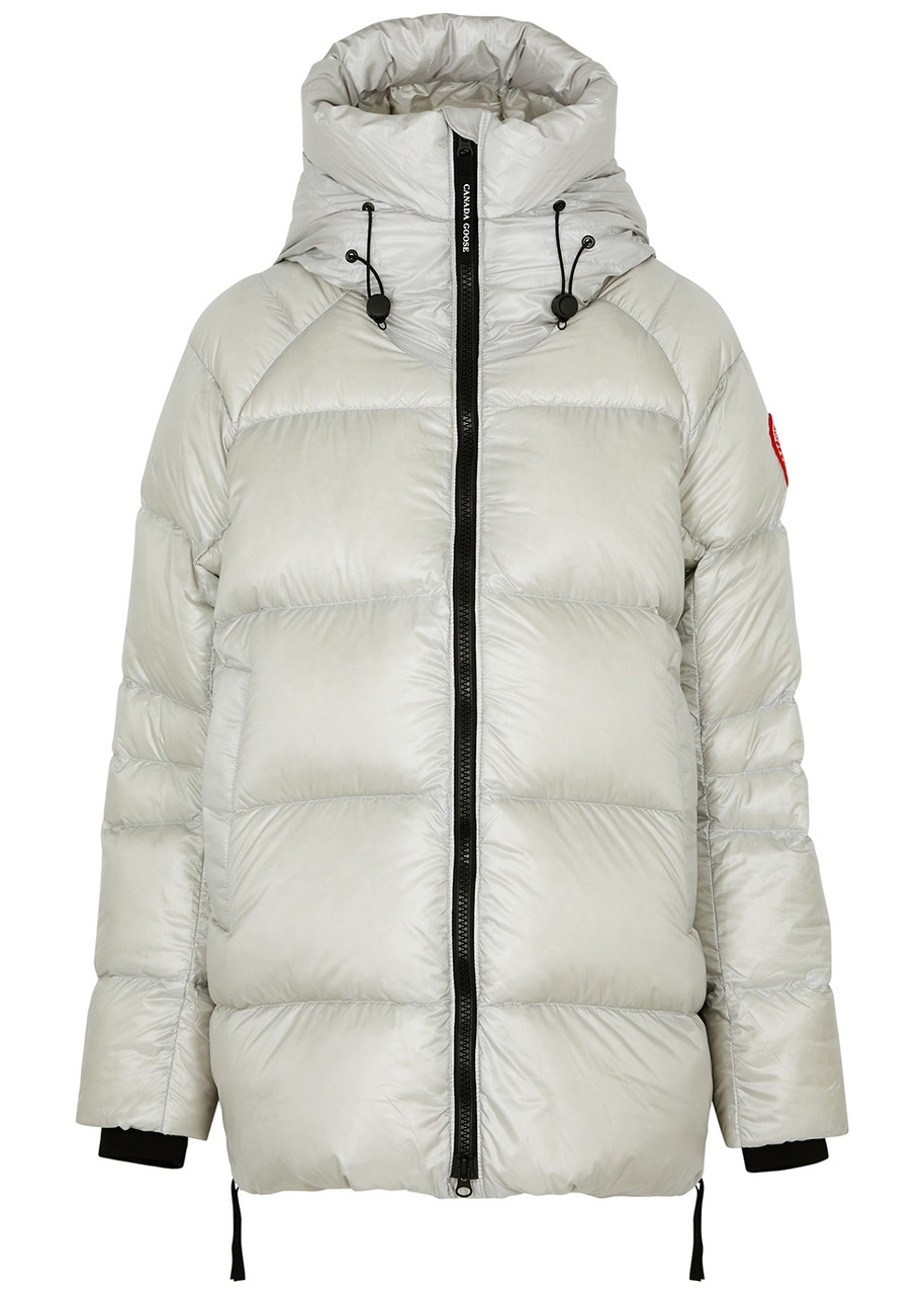 Canada Goose Cypress Quilted Feather-light Shell Coat, Grey, Coat - L