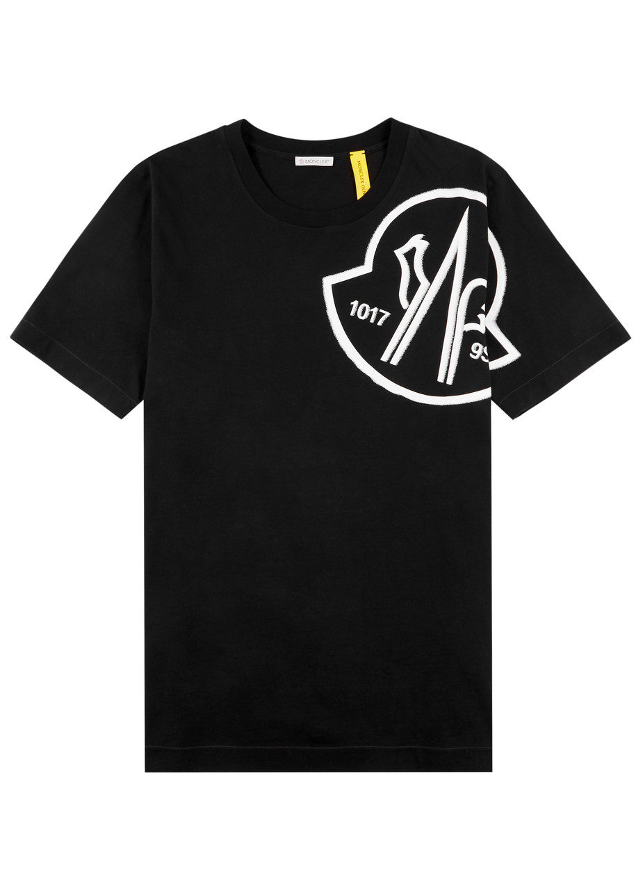Moncler Genius 6 1017 Alyx 9SM Logo Cotton T-shirt - Black - M