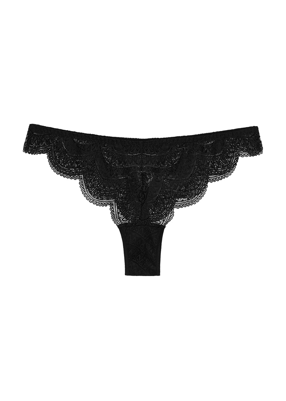 Simone Perele Karma Lace Tanga Briefs - Bergdorf Goodman