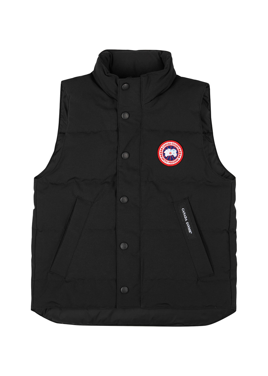 Canada Goose Kids Vanier Quilted Arctic-tech Shell Gilet - Black