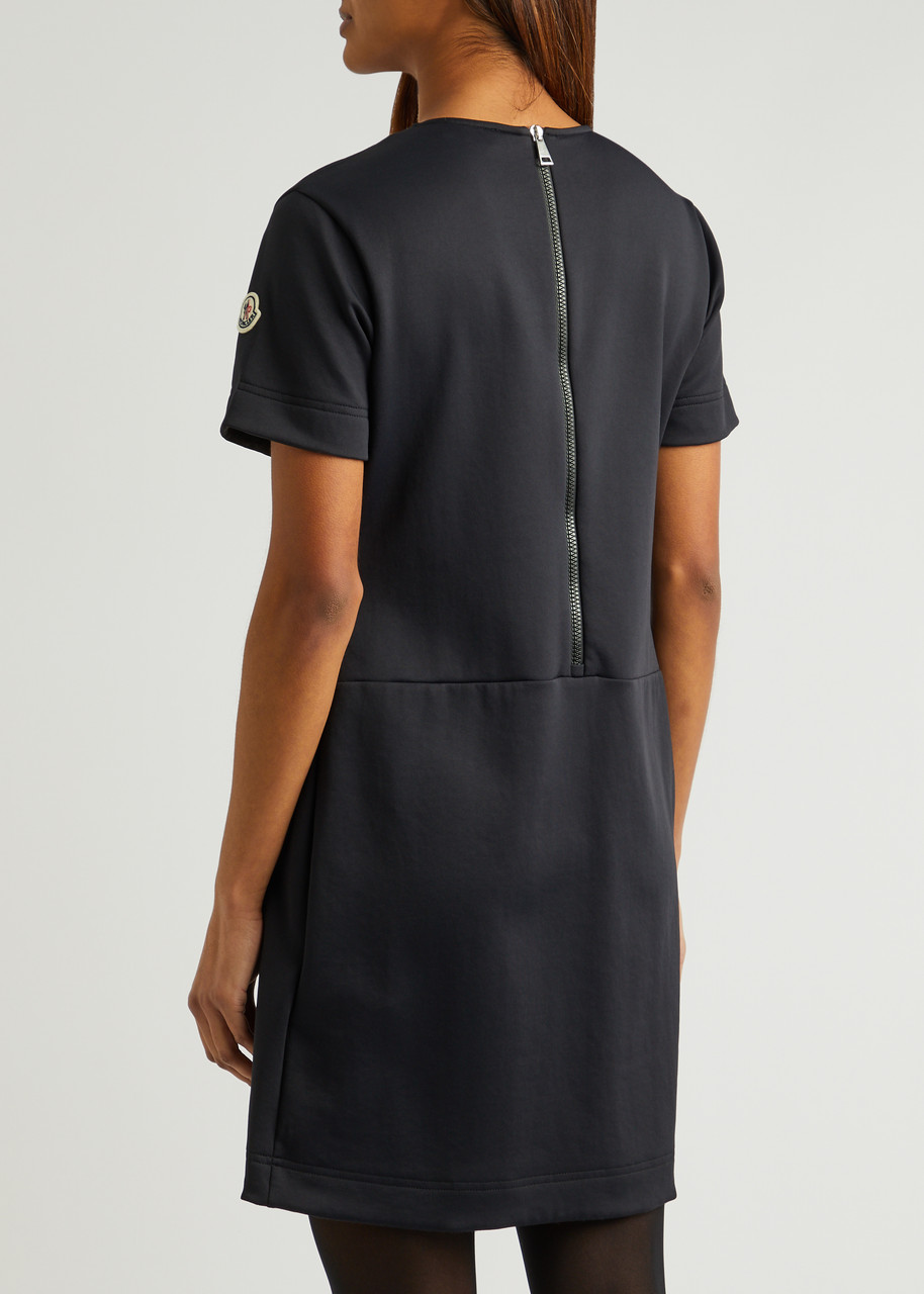  Moncler Stretch-jersey Mini Dress - Black - S 