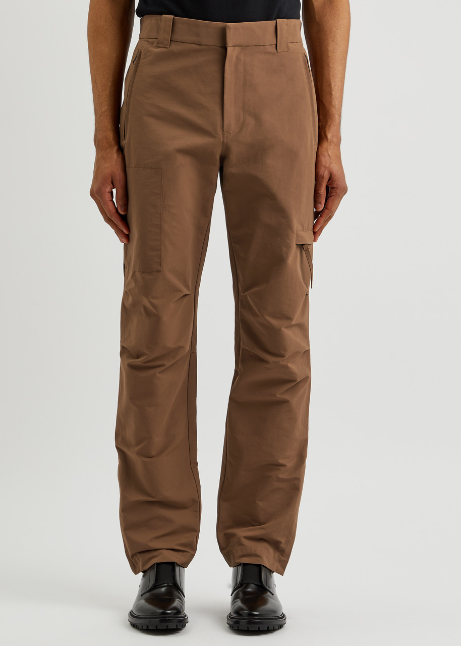  Helmut Lang Cotton-blend Cargo Trousers - Brown - M 
