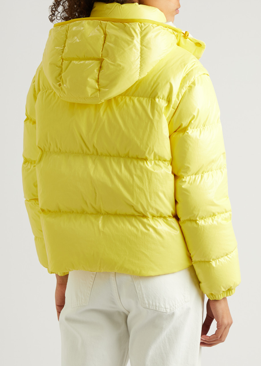  Moncler Mauleon Quilted Shell Jacket - Yellow - 3 