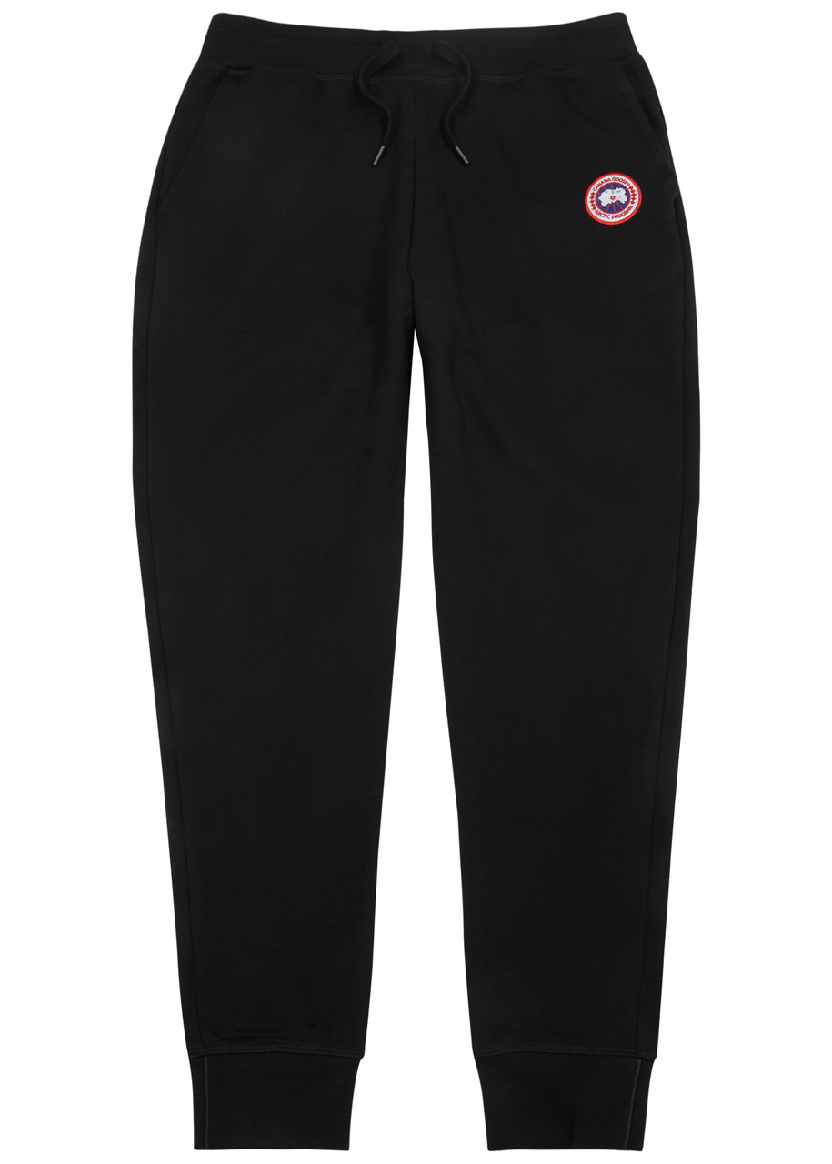 Canada Goose Huron Cotton Sweatpants In Black