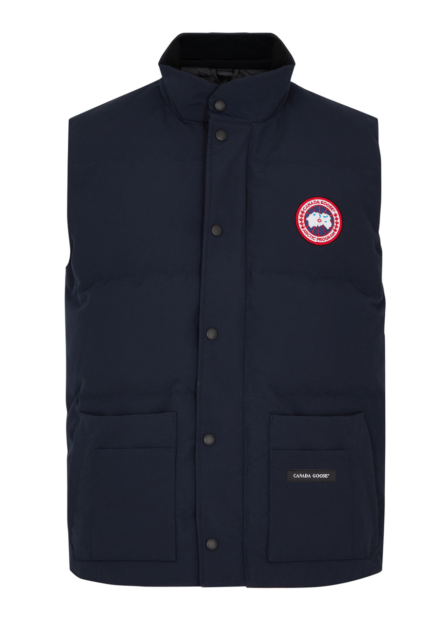 Canada Goose Freestyle Quilted Artic Tech Gilet , Men's Designer Gilet, Navy - Xxl