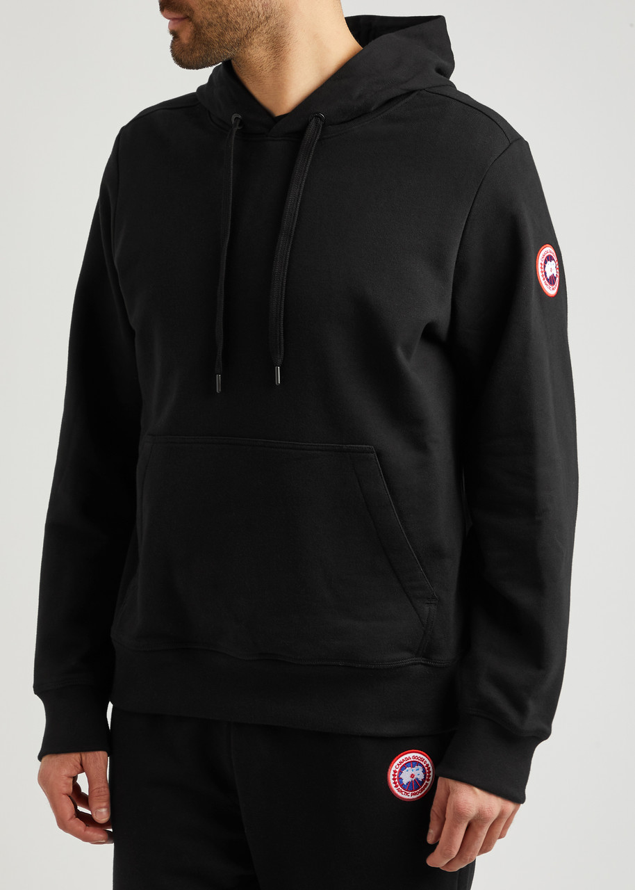 Canada Goose Hooded Sweatshirt Patch In Black