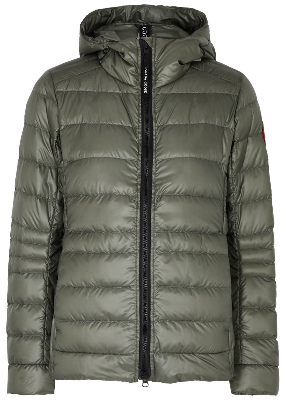 Canada Goose Cypress Quilted Hooded Shell Jacket - Sage - S