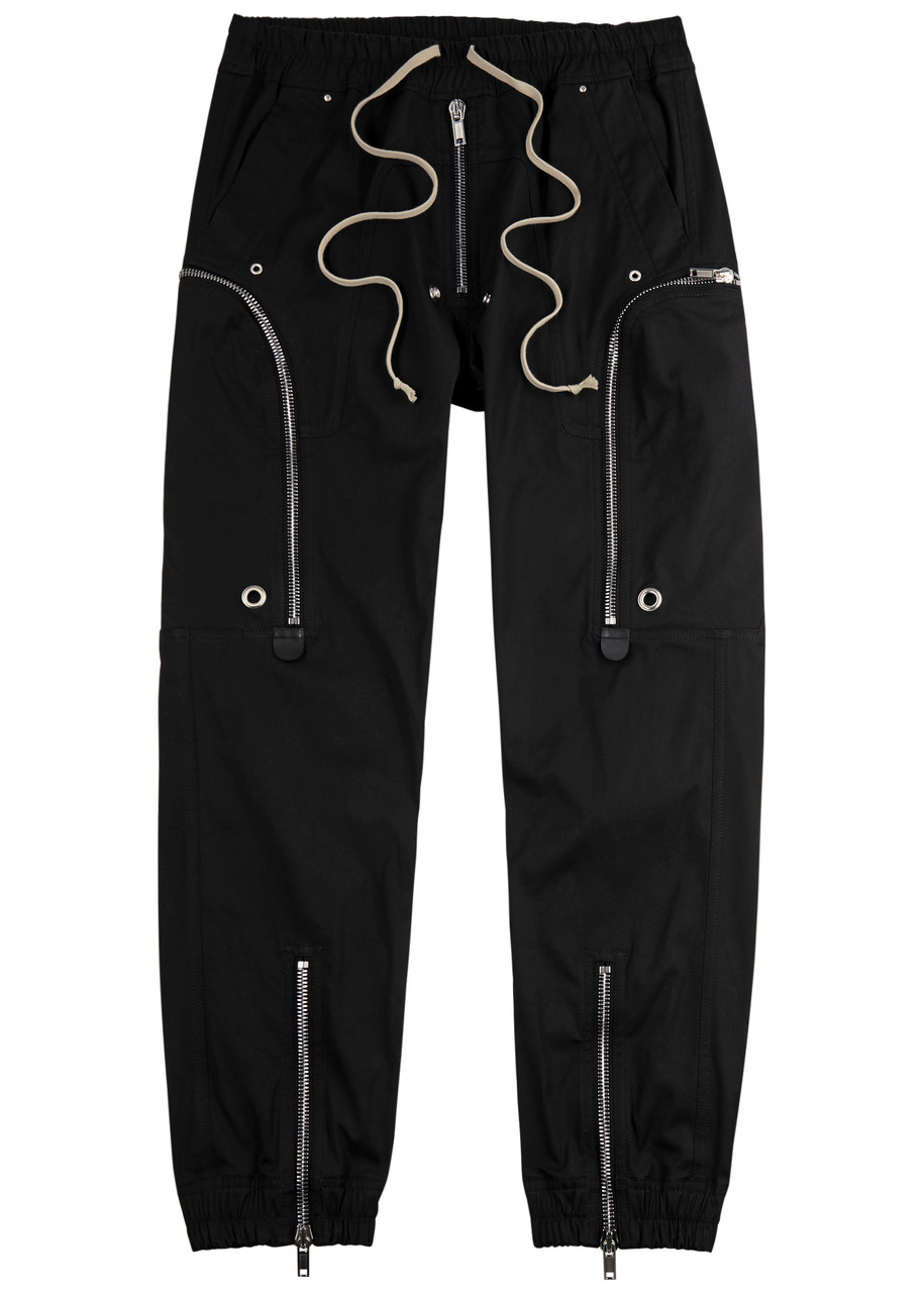 Rick Owens Bauhaus Stretch-cotton Cargo Trousers | Smart Closet