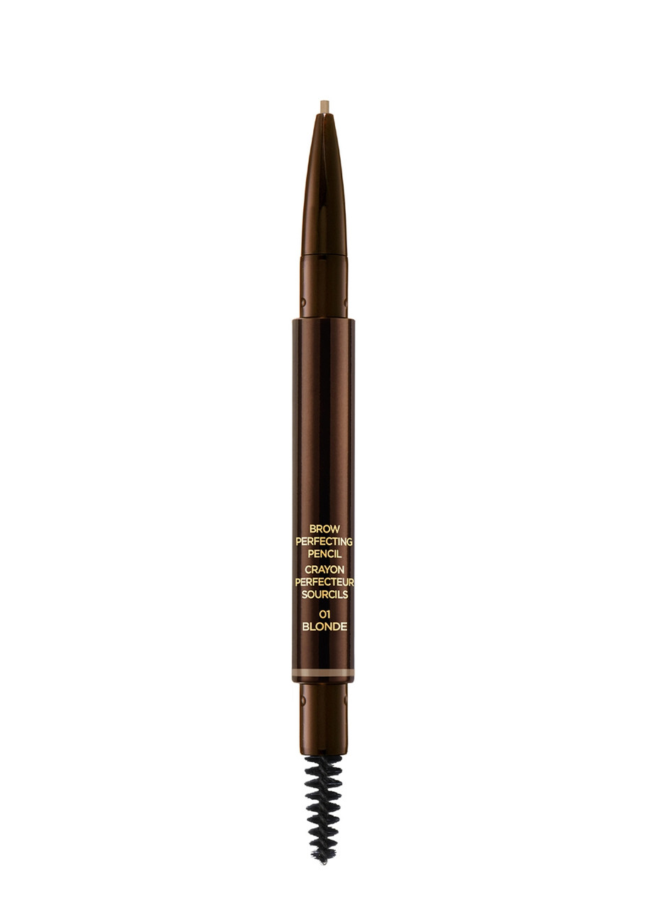  Tom Ford Brow Perfecting Pencil, Eyebrow Pencil, Blonde, Matte, 1.5mm, Retractable, Ultra-fine Tip, Long-lasting, Natural-looking, Hair-like Strokes 