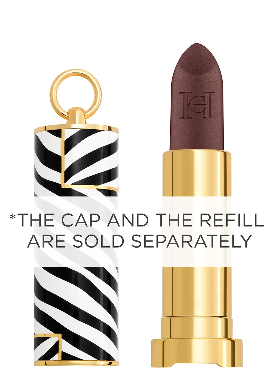 Carolina Herrera Nude Couture Blur Matte Lipstick In 744 Dark Leather