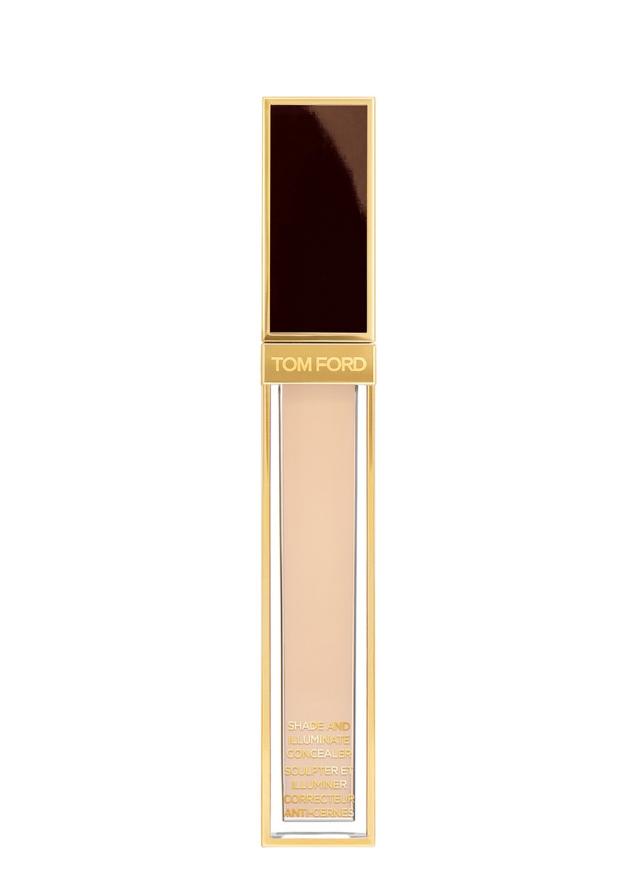 Tom Ford Shade And Illuminate Concealer, Shell, Creamy Texture, Natural Finish, Flawless Concealment In 0w0 Shell