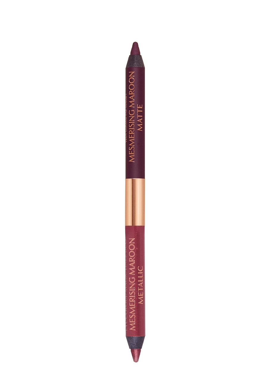 Charlotte Tilbury Double Ended Liner, Eyeliner, Mesmerising Maroon In Mesmerising Maroon