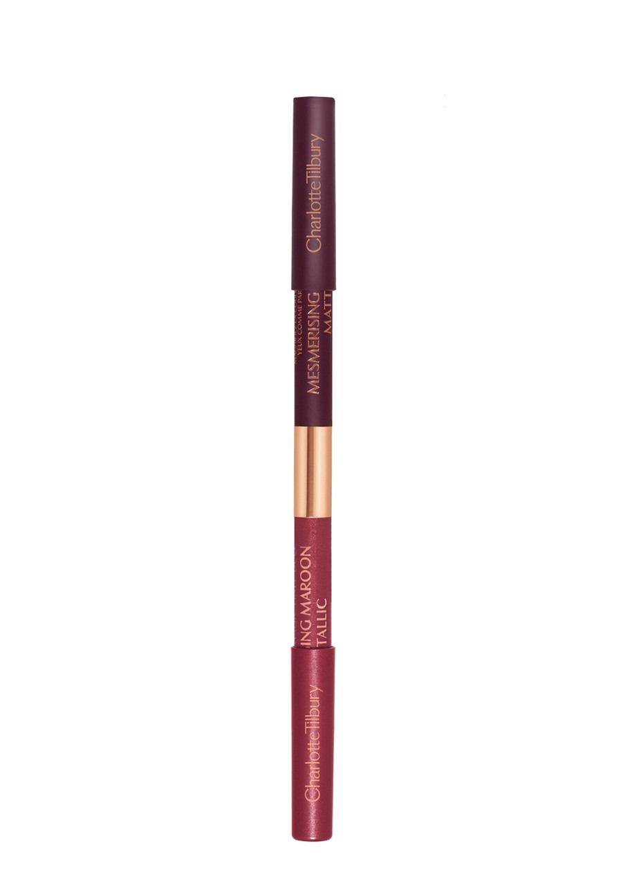 Charlotte Tilbury Double Ended Liner, Eyeliner, Mesmerising Maroon In Mesmerising Maroon
