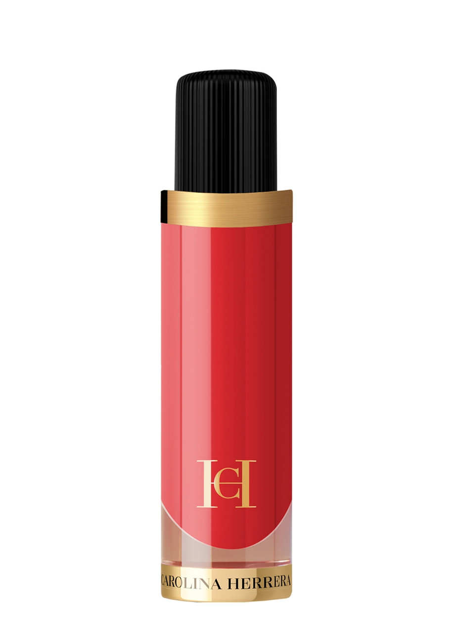 Carolina Herrera The Lip Liquid Vinyl In 280 Orange Flaming L