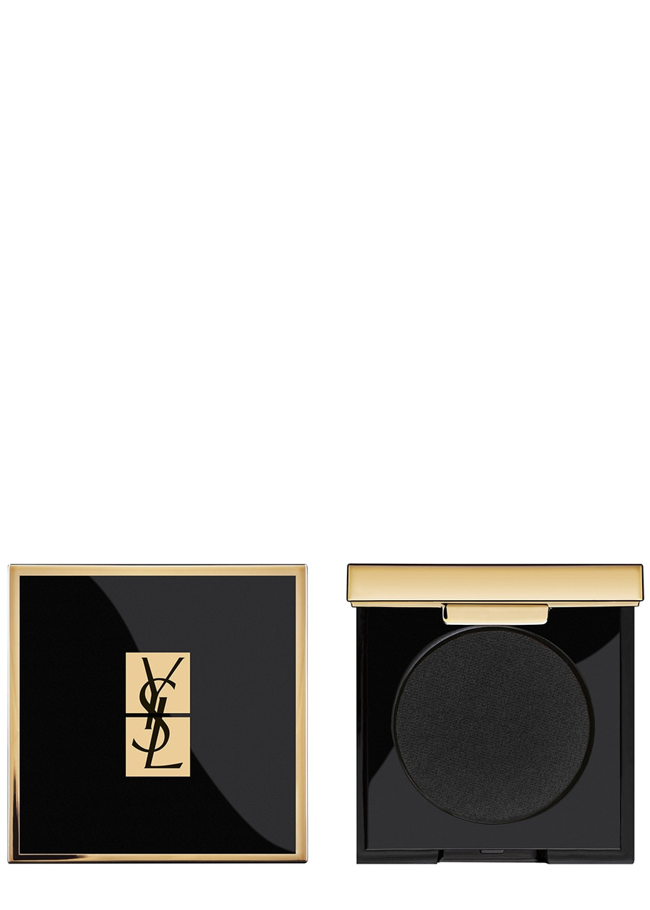 Saint Laurent Yves Velvet Crush Mono Eyeshadow In 32 Unaccessible Blac