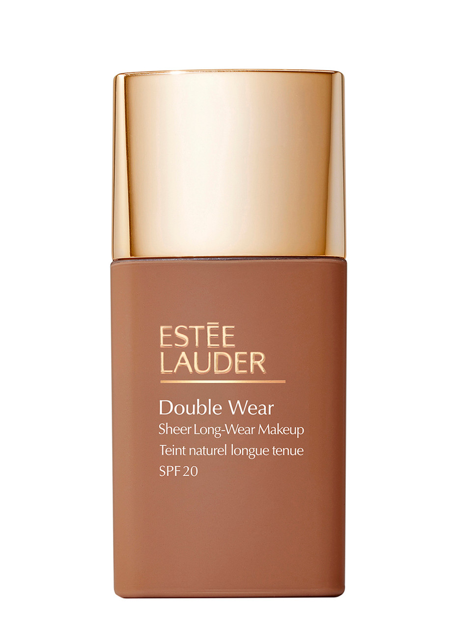 Estee Lauder Double Wear Sheer Foundation, Foundation, Deep Spice - 7w1 Deep Spice, spf Foundation , Felt