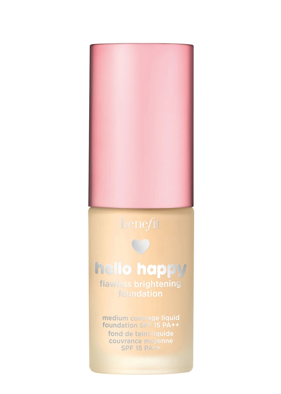 Benefit Hello Happy Flawless Brightening Foundation Travel Size 10ml In White