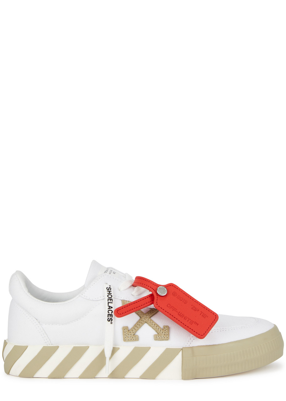 Off-white Vulcanized Canvas Sneakers