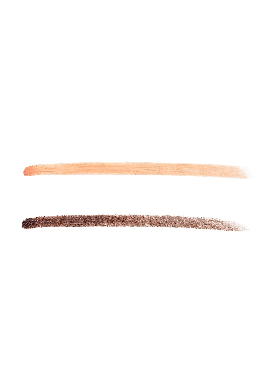 Estée Lauder Red/ Ivory Smoke And Brighten Kajal Eyeliner Duo 1g In Bordeux Ivory