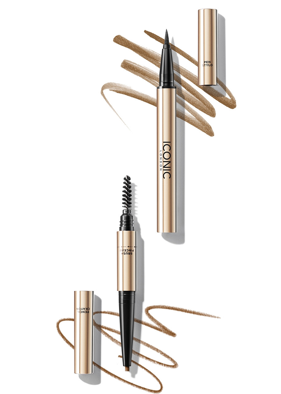 Iconic London Triple Precision Brow Definer In Ash Blonde