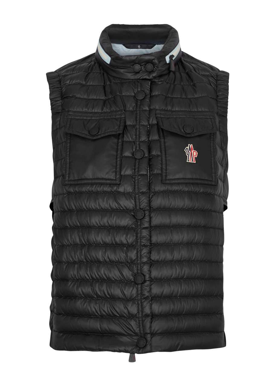 Moncler Grenoble Day-namic Gumiane Quilted Shell Gilet - Black - 3