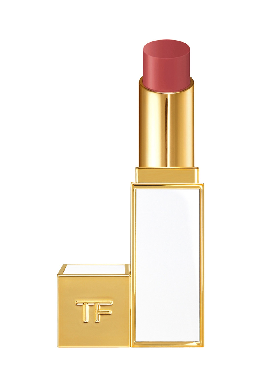 Tom Ford Soleil Ultra Shine Lip Color, Makeup, Riviera, High Shine Finish, Moisturizing Formula, Red In White