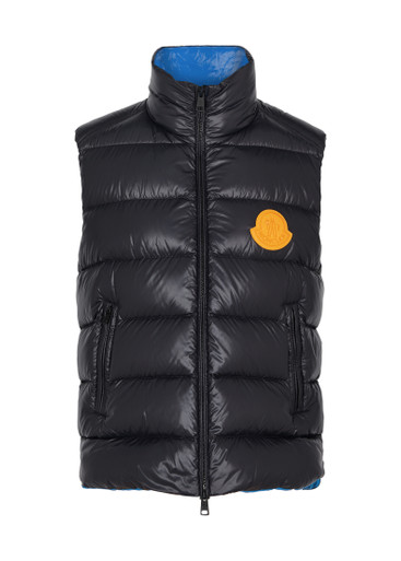 MONCLER / DORADE GILETダウンベスト 0 ブラック MONCLER down gilet 'Sumido' black | BRAUN Hamburg