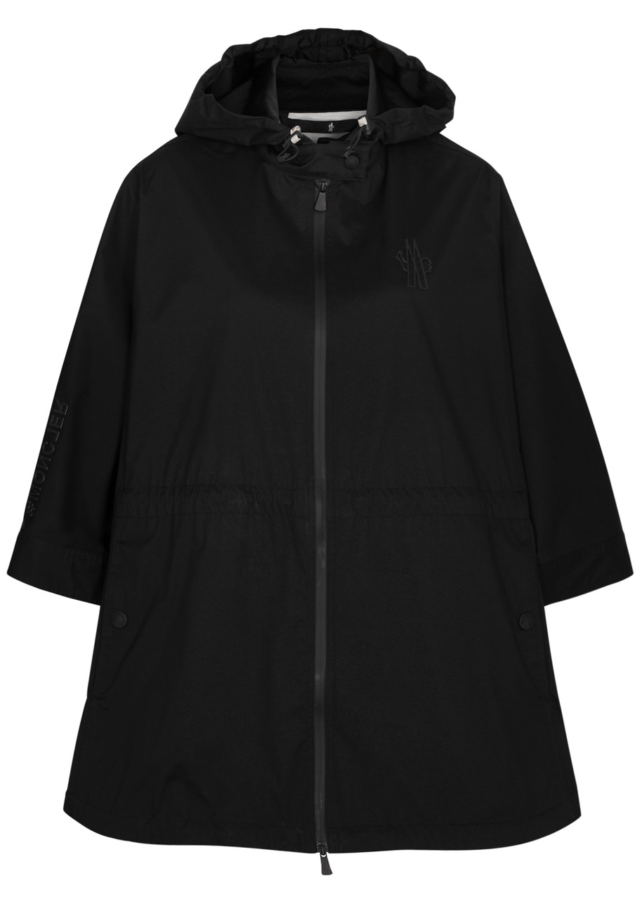 Moncler Grenoble Day-namic Vorassay Shell Poncho - Black - One Size