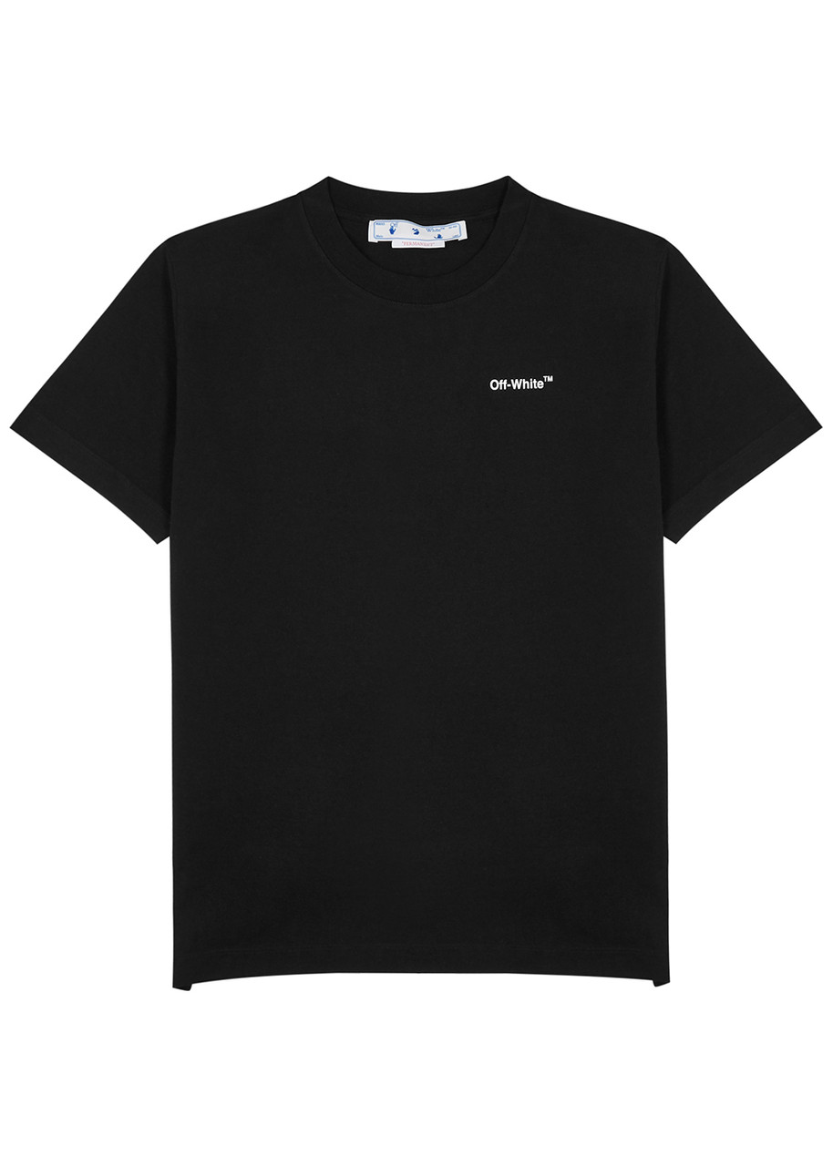 Off-white Caravaggio Arrows Cotton T-shirt - Black - L