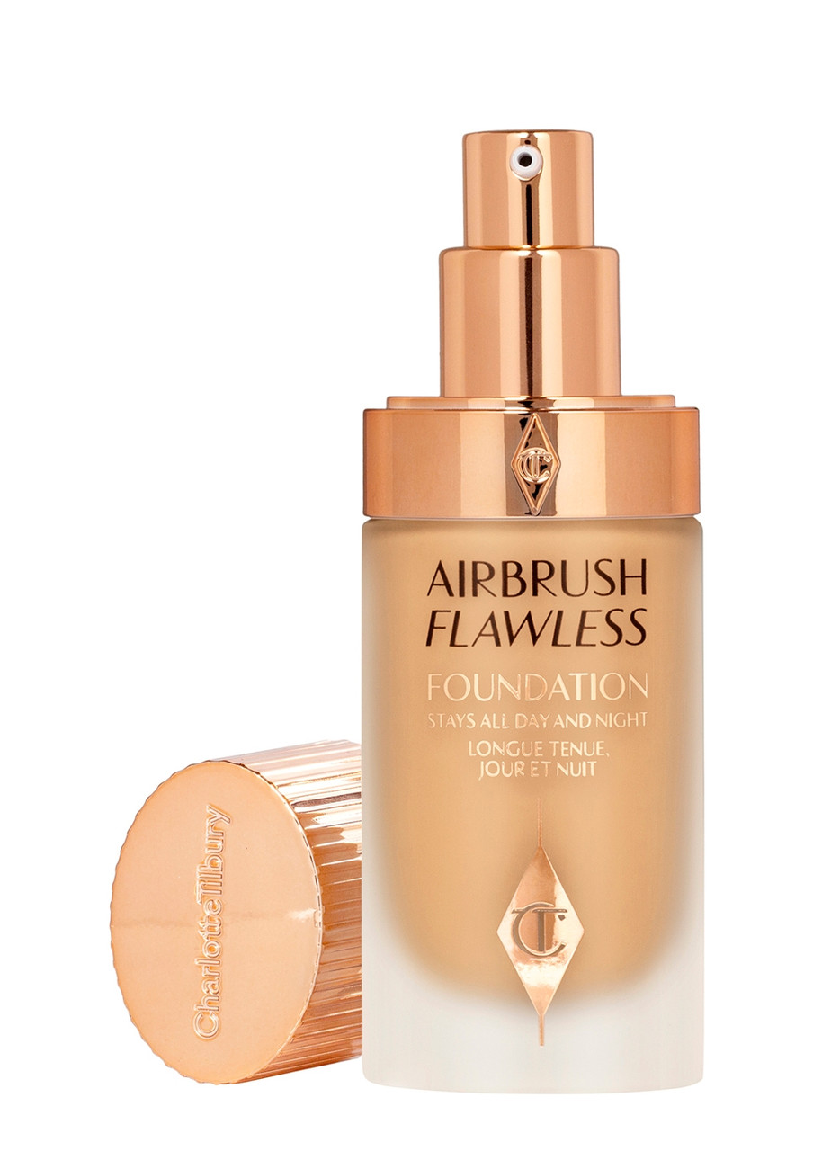 Charlotte Tilbury Airbrush Flawless Foundation, Foundation, 8 Warm In Shade 8 Warm