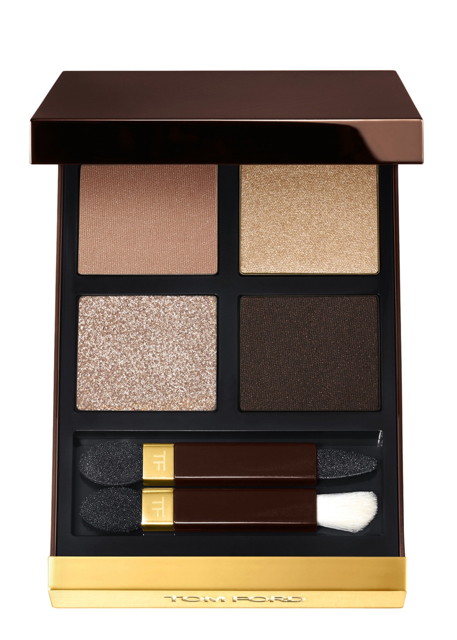 Tom Ford Eye Color Quad, Rose Topaz, Eyeshadow, Bold Smoky Eye, Sheer Sparkle Satin Shimmer and Matte, Four Luxurious Finishes