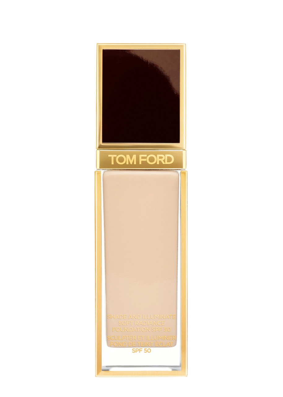 Tom Ford Women's 2.0 Buff Shade And Illuminate Soft Radiance Foundation Spf 50, Buff, Flawless Finish, Lightweight Formula, All-Day Wear