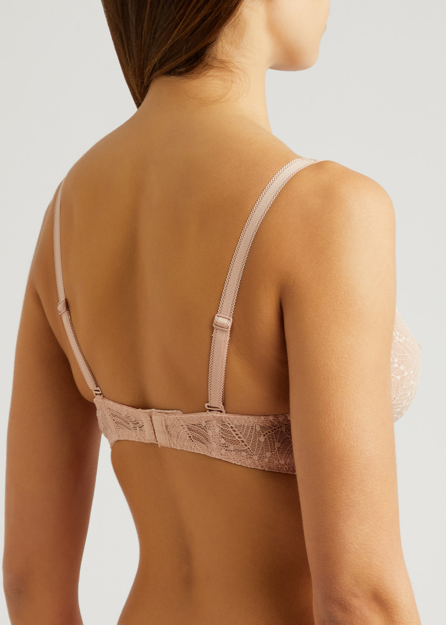  Simone Pérèle Comete Lace Soft-cup Bra - Sand - 34d 