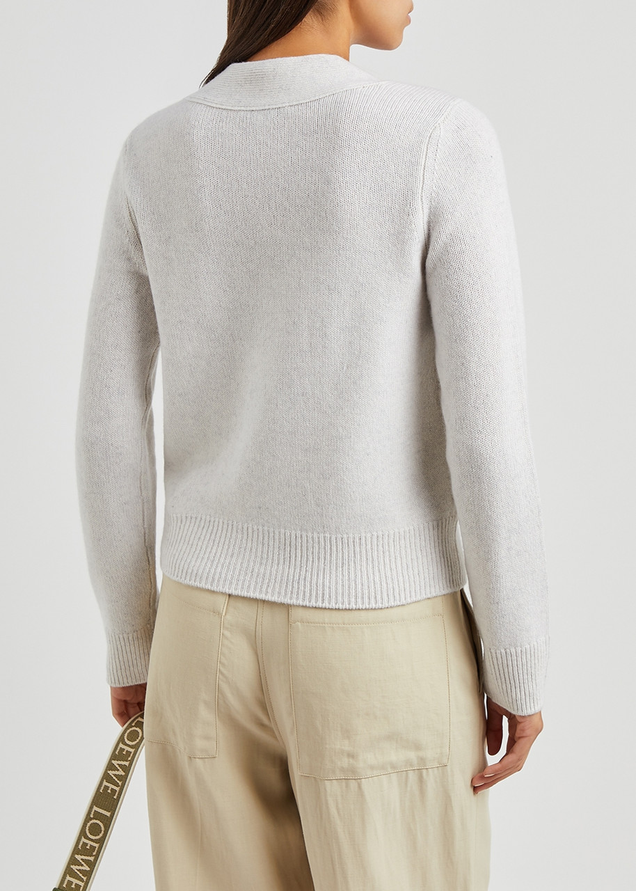  Vince Cashmere Cardigan - White - L 