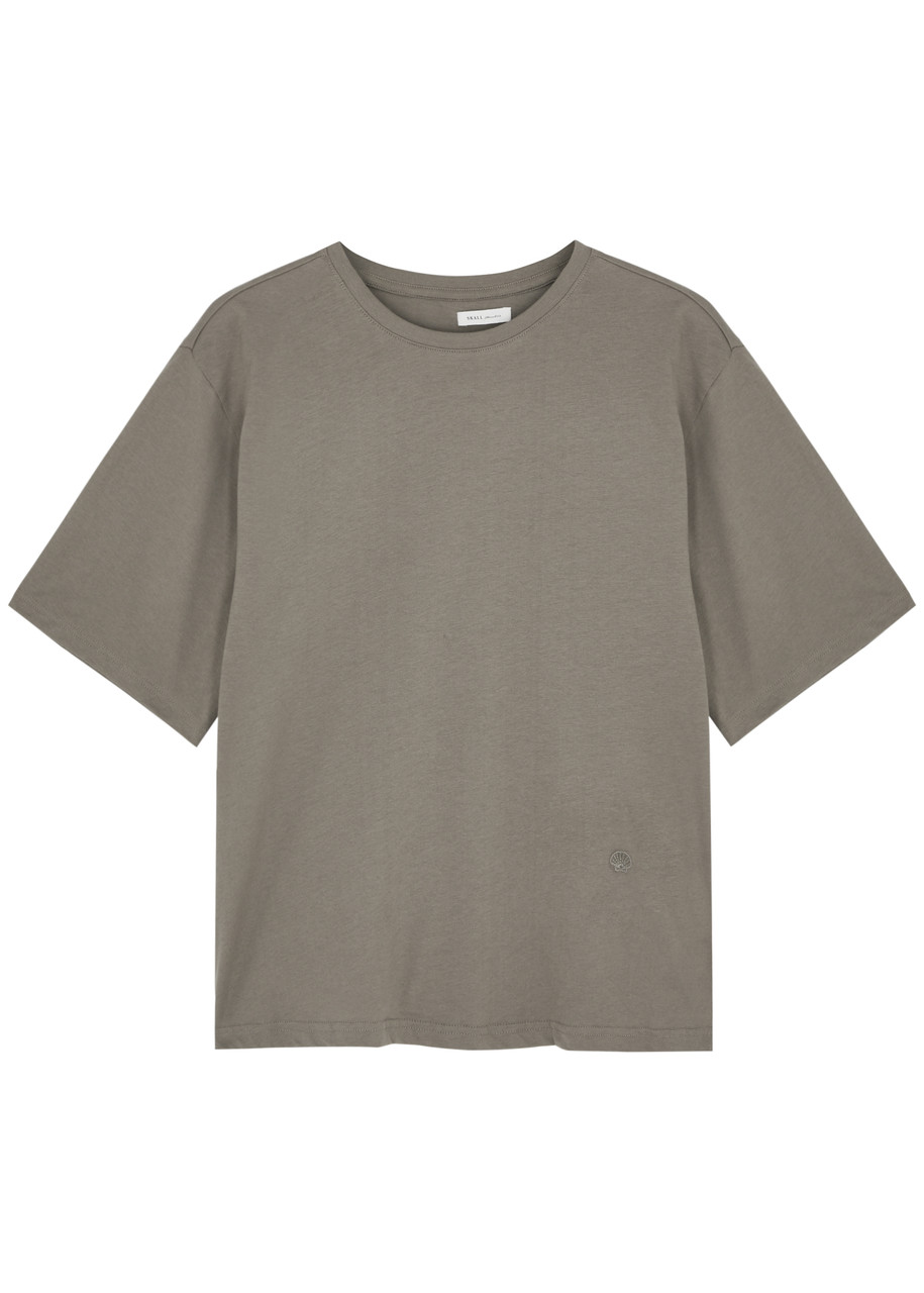 Skall Studio Sandy Cotton T-shirt In Brown